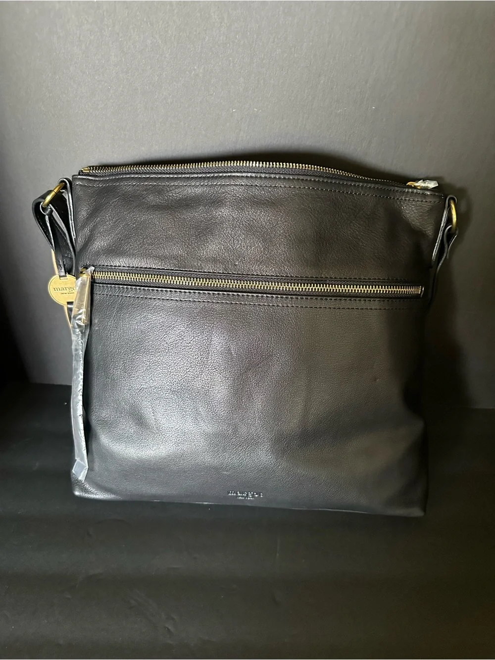 Black Leather Purse